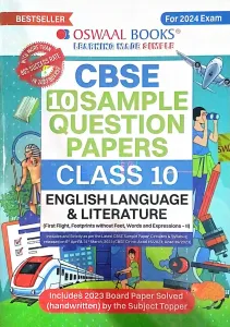 Cbse 10 Sample Question Papers English Lang.& Lit.-10 (2023-2024)