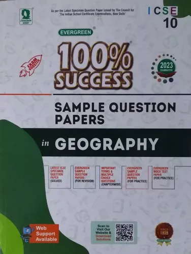 100% Success Sample Question Papers Icse Geography-10