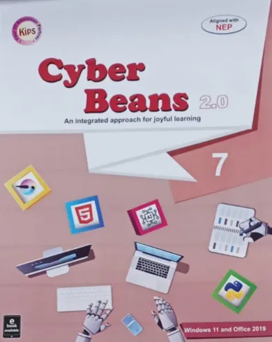 Cyber Beans Window-11 & Office-2019 -2.0 for class 7 Latest Edition -2024