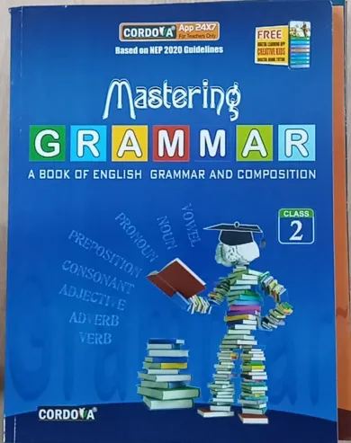 Mastering Grammar for class 2 Latest Edition 2024