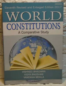 World Constitutions A Comparative Study