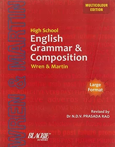 High School English Grammar & Composition (multi Colour Dlx)