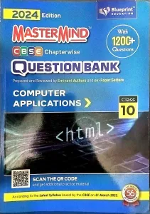 Mastermind CBSE Chapterwise Q.B Computer Application-10 (2024)