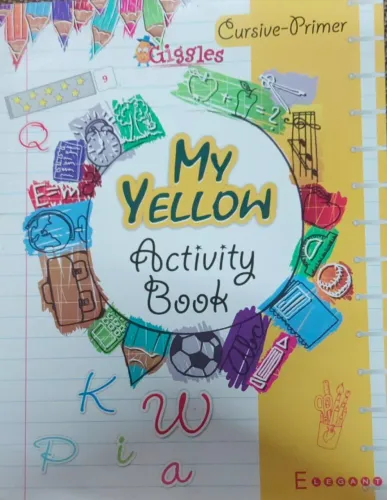 My Yellow Activity Book- Cursive- Primer