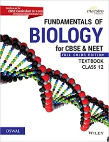 Fundamentals of Biology: CBSE Class 12 - Set of Textbook & Practice Book (Maestro)