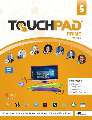 Touchpad Prime Version 2.0 - Class 5 (Windows 10 and MS Office 2016)