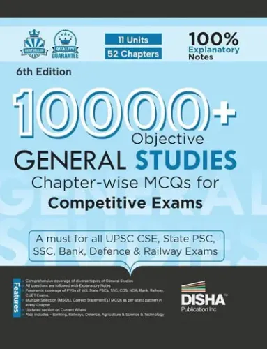 10000+ Objective General Studies Chapter-Wise MCQs