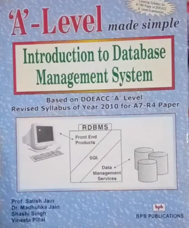 'a'level Introduction to Database Management system