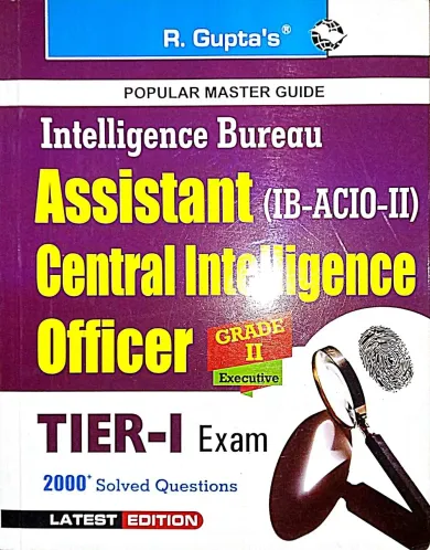 Intelligence Bureau Assistant General Intelligence Officer Grade-2 tier-1 Exam
