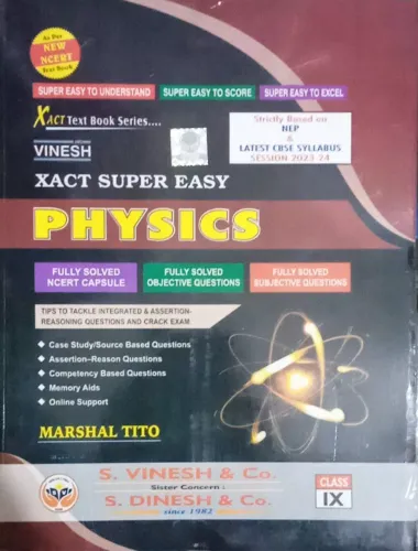 Vinesh Xact Super Easy Physics For Class 9