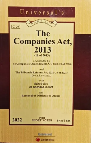 The Companies Act, 2013