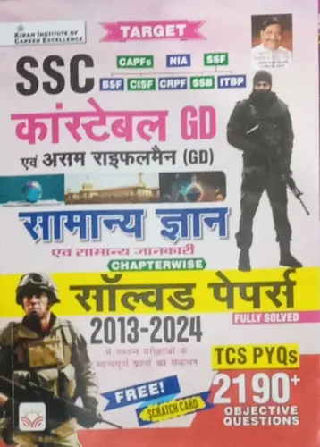 SSC Constable GD Samanya Gyan Solved Papers 2190+