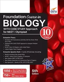 Foundation Course in Biology for NEET/ Olympiad Class 10 with Case Study Approach - 5th Edition 