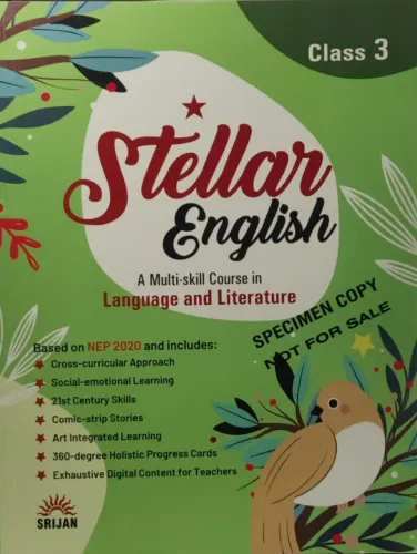 Stellar English Course Book Class - 3