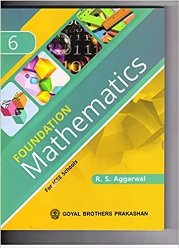 Foundation Mathematics For ICSE Schools 6 2021-22 Paperback – 1 January 2021