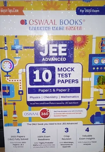 JEE Advance 10 Mock Test Paper 1& 2 (PCM)