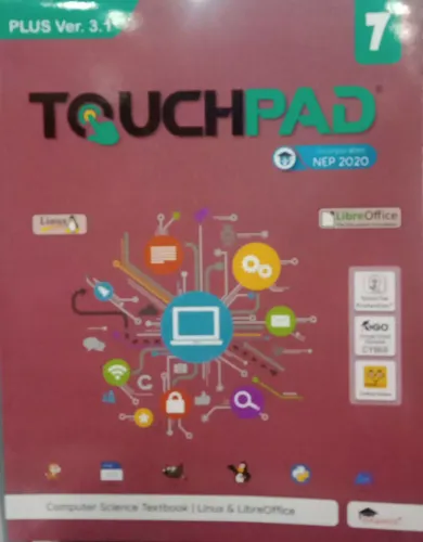 Touchpad Computer Book Plus Ver 3.0 (Libra Office & Linux) for Class 7 