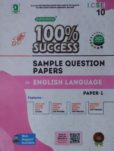 100% Success Sample Question Papers Icse English Language.-10