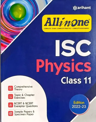 All In One Physics ISC Class 11 2022-23 Edition