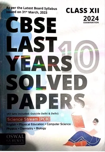 Cbse Last 10 Year Science (PCB)-12