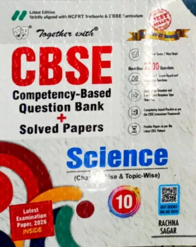 Cbse Competency Based Question Bank Solved Papers Science-10