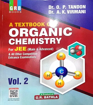 Atb Of Organic Chemistry For Jee (vol-1&2)