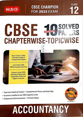 Cbse Chapterwise-topicwise Accountancy-12(10 Solved Paper)