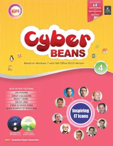Cyber Beans (window-7 & Ms Office-2010) For Class 4