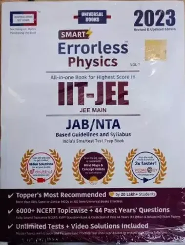 Smart Errorless Physics Iit-jee (vol1&2)