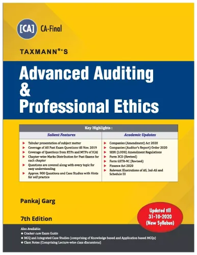 Advanced Auditing & Professional Ethics (CA-Final) with Supplement