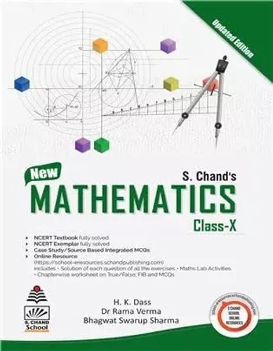 New Mathematics for Class 10 (S Chand's)