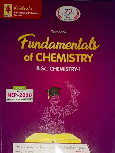 Text Book Fundamentals Of Chemistry B.sc Chemistry-1 Sem.-1