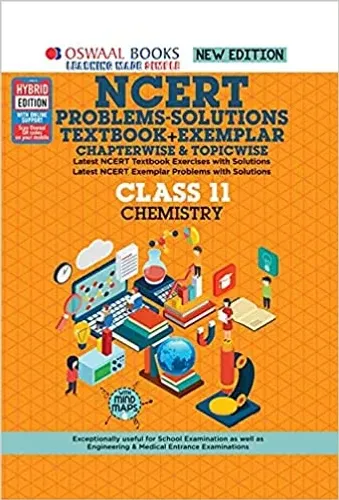 Oswaal NCERT Textbook+Exemplar Class 11, Chemistry