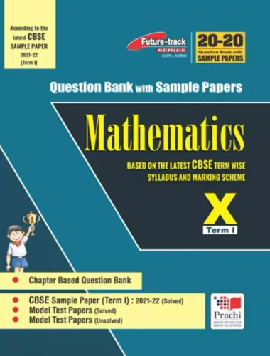 Prachi Future Track CBSE Sample Papers Mathematics for Class 10 