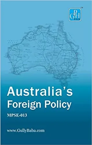 Gullybaba Ignou MA (Latest Edition) MPSE-013 Australia's Foreign Policy, IGNOU Help Books with Solved Sample Question Papers and Important Exam Notes Paperback 