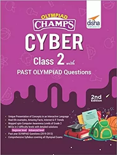 Olympiad Champs Cyber Class 2 with Past Olympiad Questions  2nd Edition