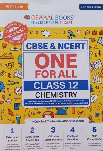 Cbse & Ncert One For All Chemistry-12