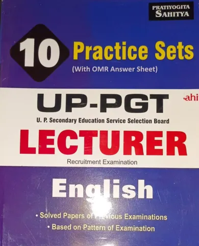 Up Pgt English Practice