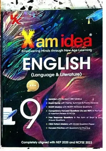 Xam Idea English Language & Literature-9 {2025-2026}