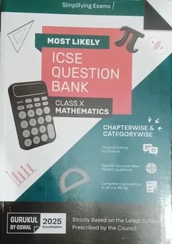 Most Likely Isce Question Bank Mathematics -10