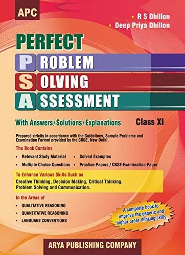 Perfect Problem Solving Assessment with Answers/Solutions/Explanations Class10I