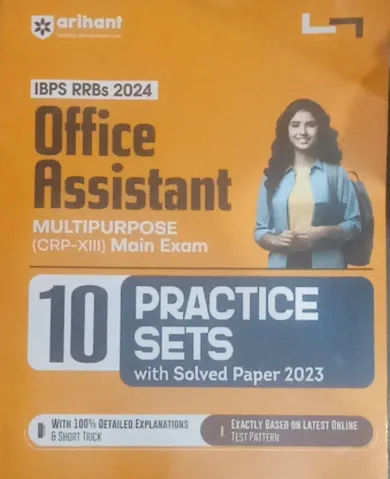 IBPS RRBs Office Assistant CRP 2024 (10 Practice Sets)