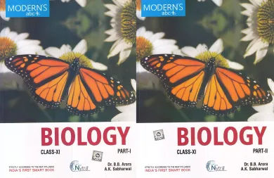 Modern Abc Biology For Class 11 (Part - I & II) Examination 