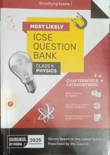 Most Likely Isce Question Bank Physics -10