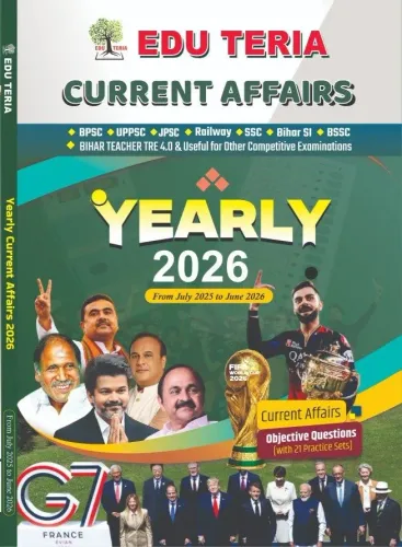 Edu Teria Current Affairs Yearly 2026 | July 2025 To  June 2026 |-english-2026