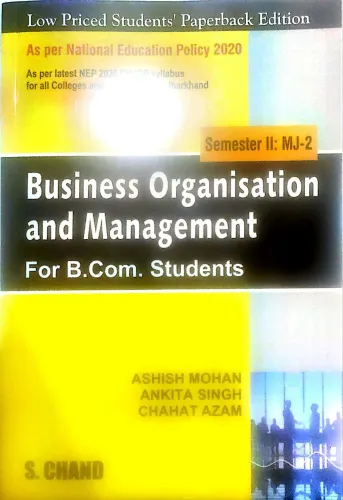 Business Organisation & Management (B.Com Sem.-2 MJ-2)