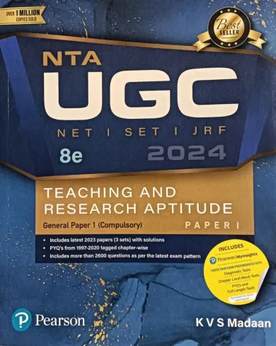 Nta Ugc Net Set Jrf Teaching And Research Aptitude P-1 English Latest Edition 2024