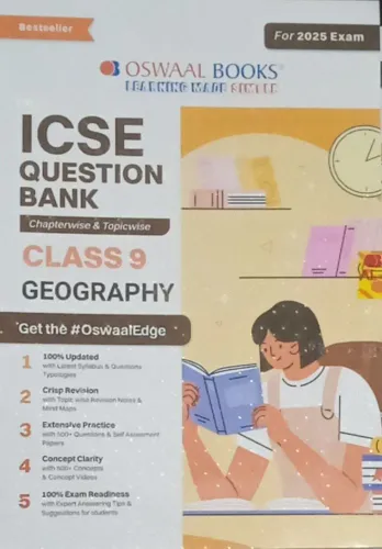 Icse Question Bank Solv. Papers  Geography- 9