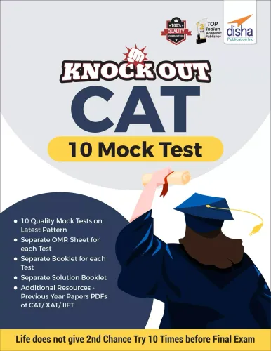 Knock Out CAT 10 Mock Test Series 2nd Edition