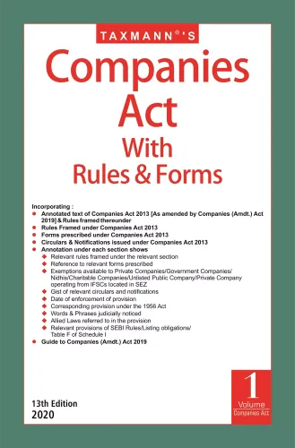 Companies Act with Rules & Forms